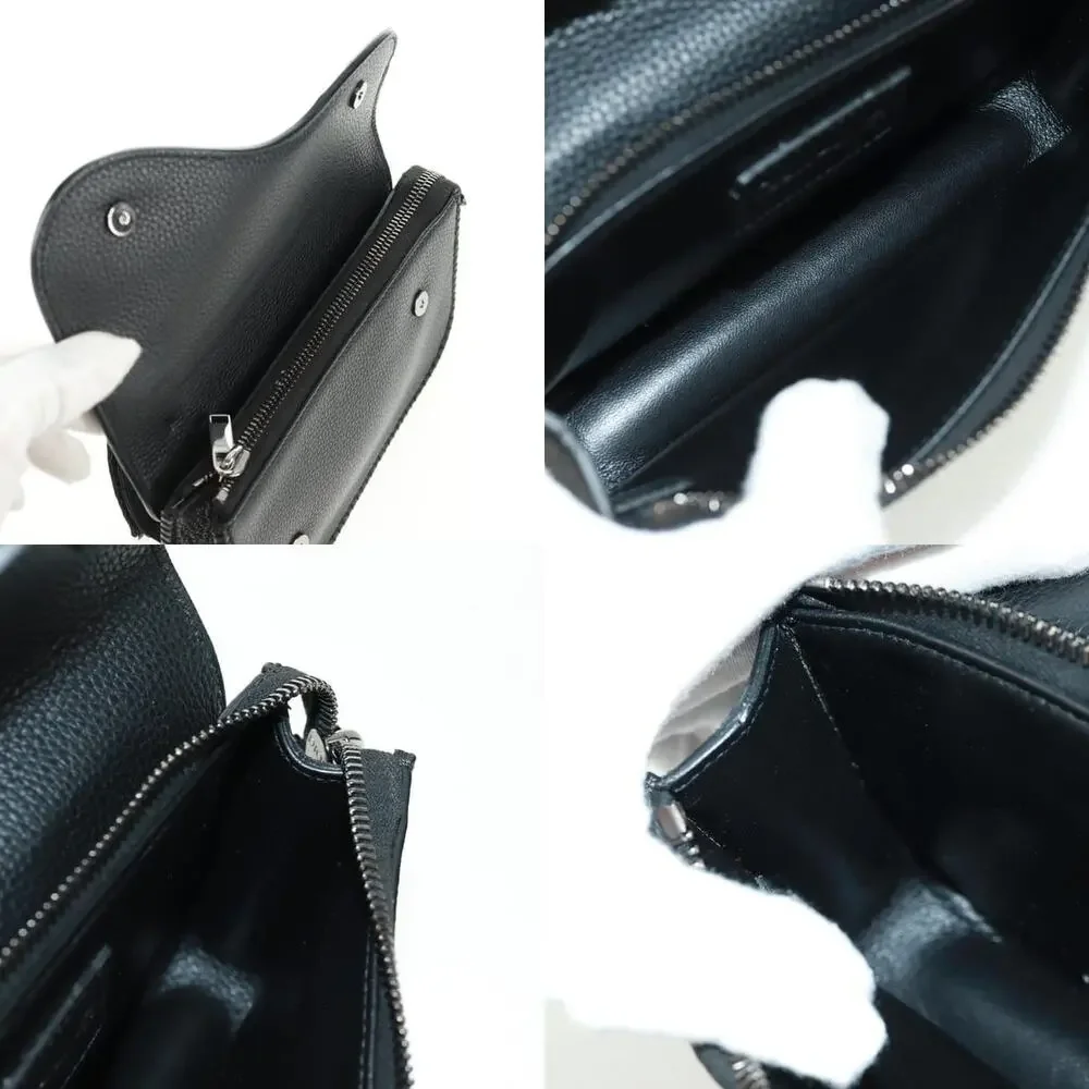 Dior Leather Cactus Jack Arm Pouch Mini Bag Black